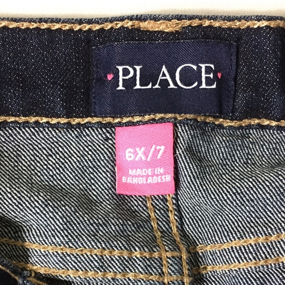 Place Girl's Adjustable Jean Skirt - Picture 2 of 4